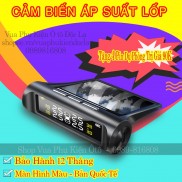 Cảm biến áp suất lốp TPMS màn hình led màu bản quốc tế {Bảo hành 24 tháng} - cảm biến áp suất lốp van ngoài TPMS